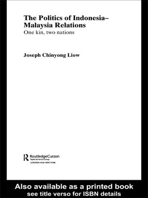 cover image of The Politics of Indonesia-Malaysia Relations